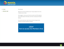 Tablet Screenshot of dev03.retail.maxol.ie