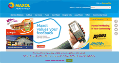 Desktop Screenshot of maxol.ie